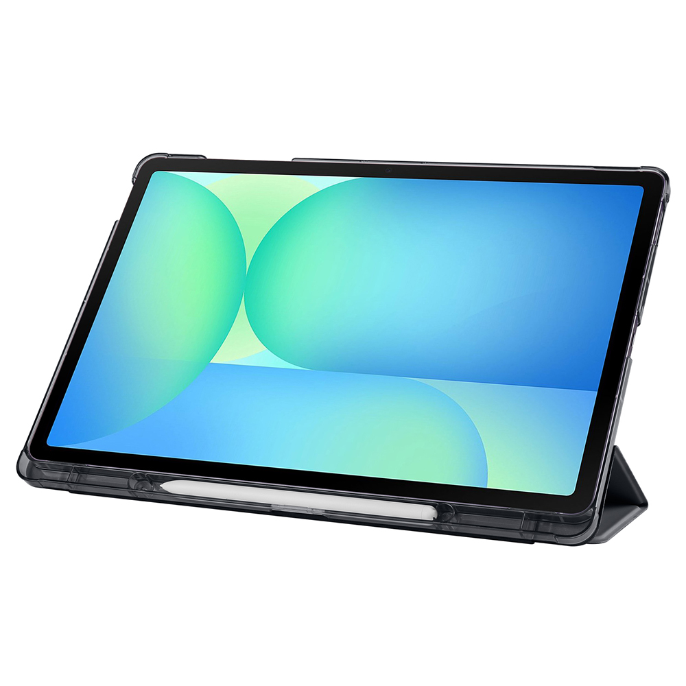 Samsung Galaxy Tab S10 FE Plus Uyumlu Smart Cover Kalem Bölmeli Standlı 1-1 Kılıf