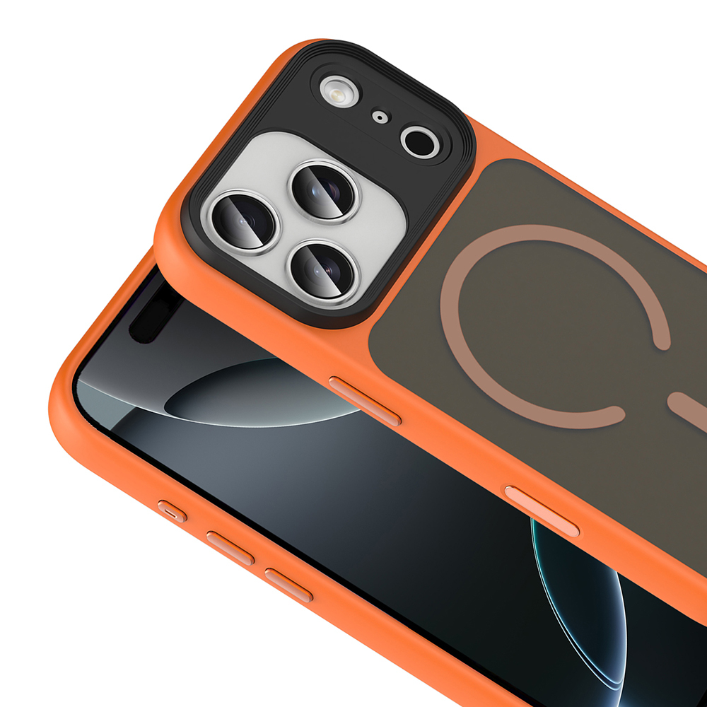 Apple iPhone 17 Pro Max Uyumlu Magsafe Özellikli Flet Kapak