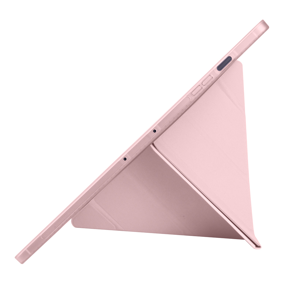 Samsung Galaxy Tab S10 FE Plus Uyumlu Tri Folding Kalem Bölmeli Standlı Kılıf