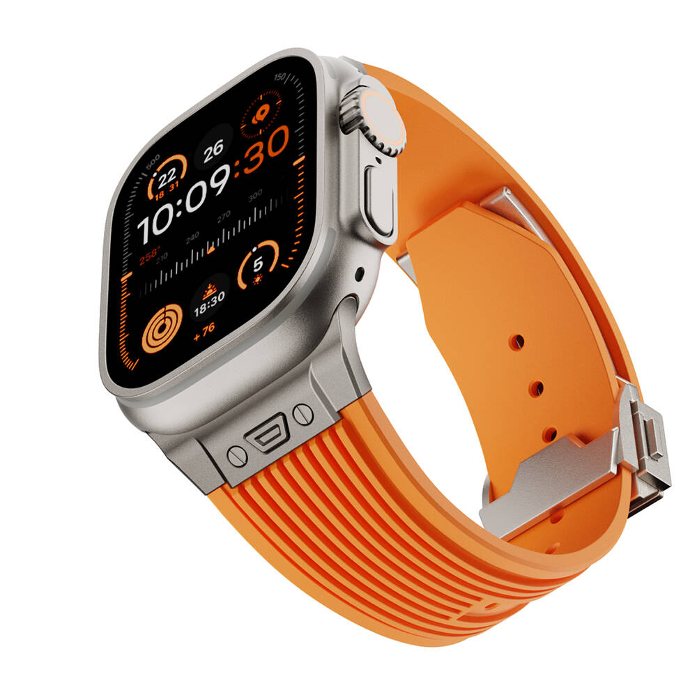 Apple Watch 10 (46mm) Uyumlu Silikon Kordon-113