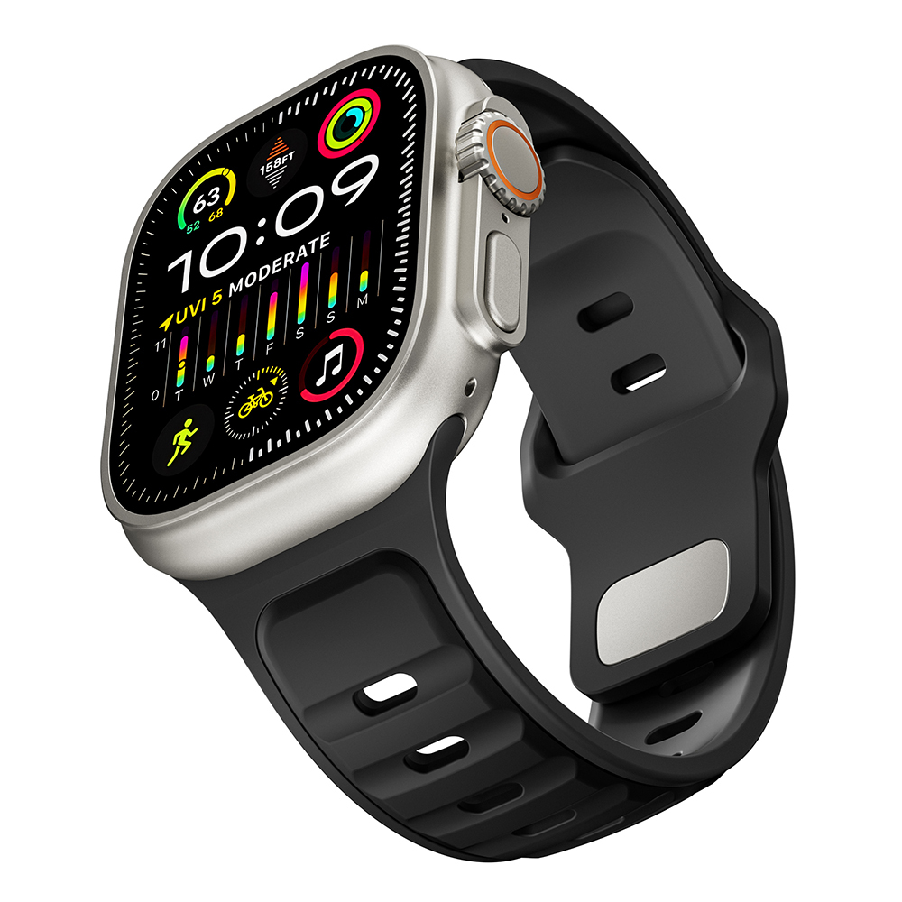 Apple Watch 6 (44mm) Uyumlu Silikon Kordon-135