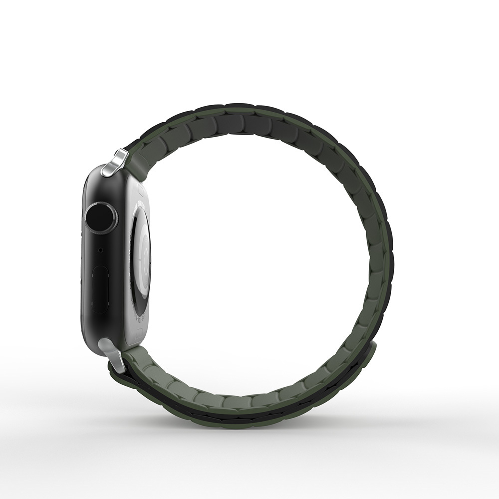 Apple Watch Ultra (49mm) Uyumlu Manyetik Silikon Kordon-122