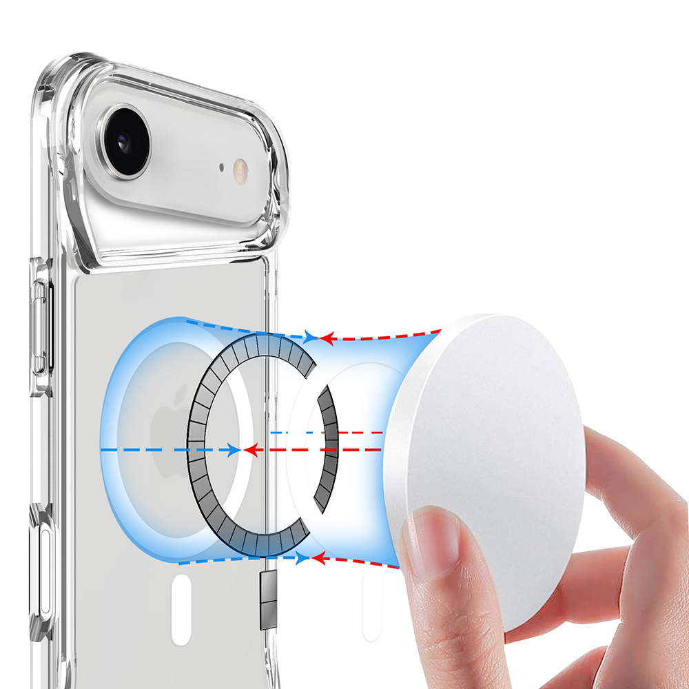 Apple iPhone 17 Air Uyumlu Magsafe Özellikli T-Max Kapak