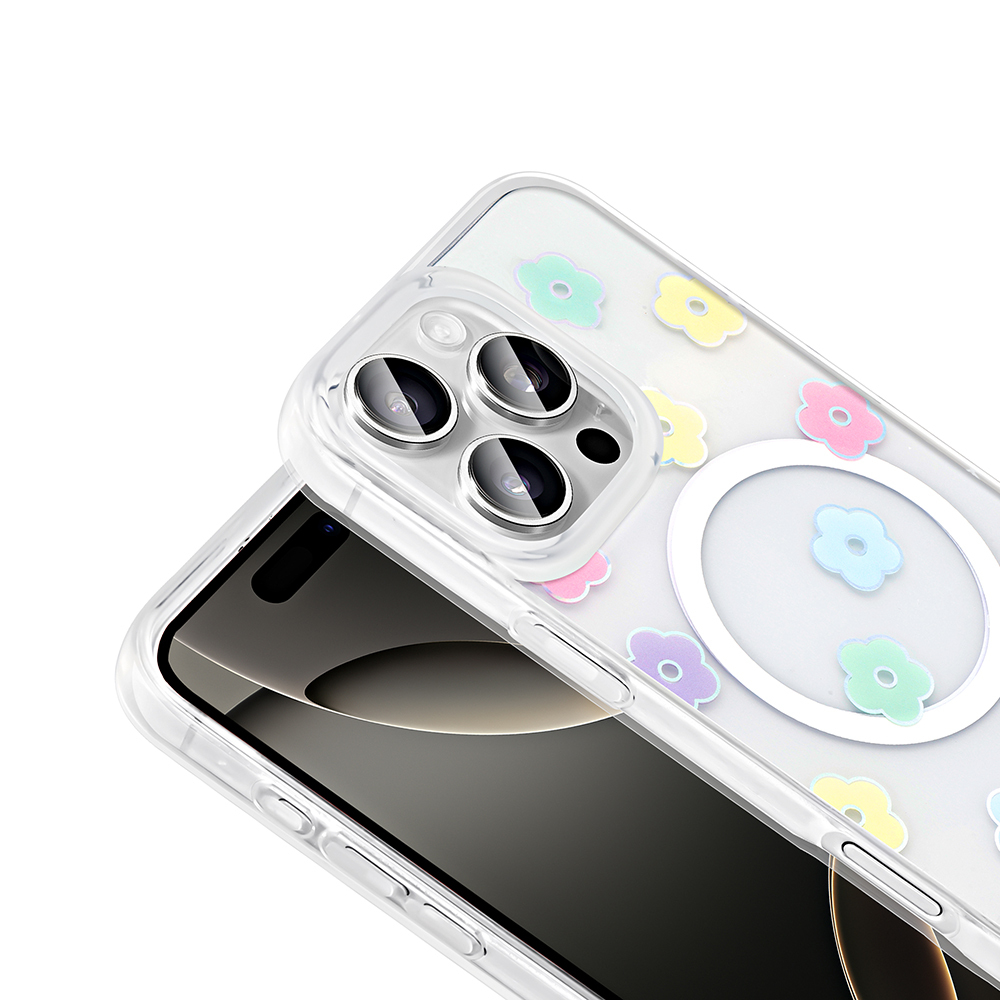 Apple iPhone 16 Pro Max Uyumlu Magsafe Özellikli Folk Kapak