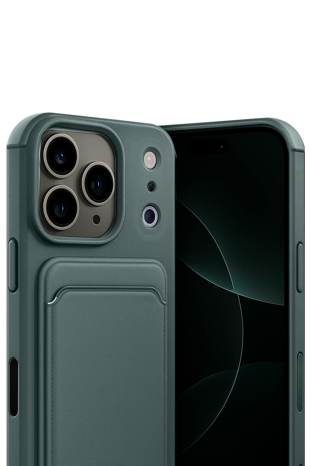 Apple iPhone 17 Pro Uyumlu Kartlıklı Kelvin Kapak