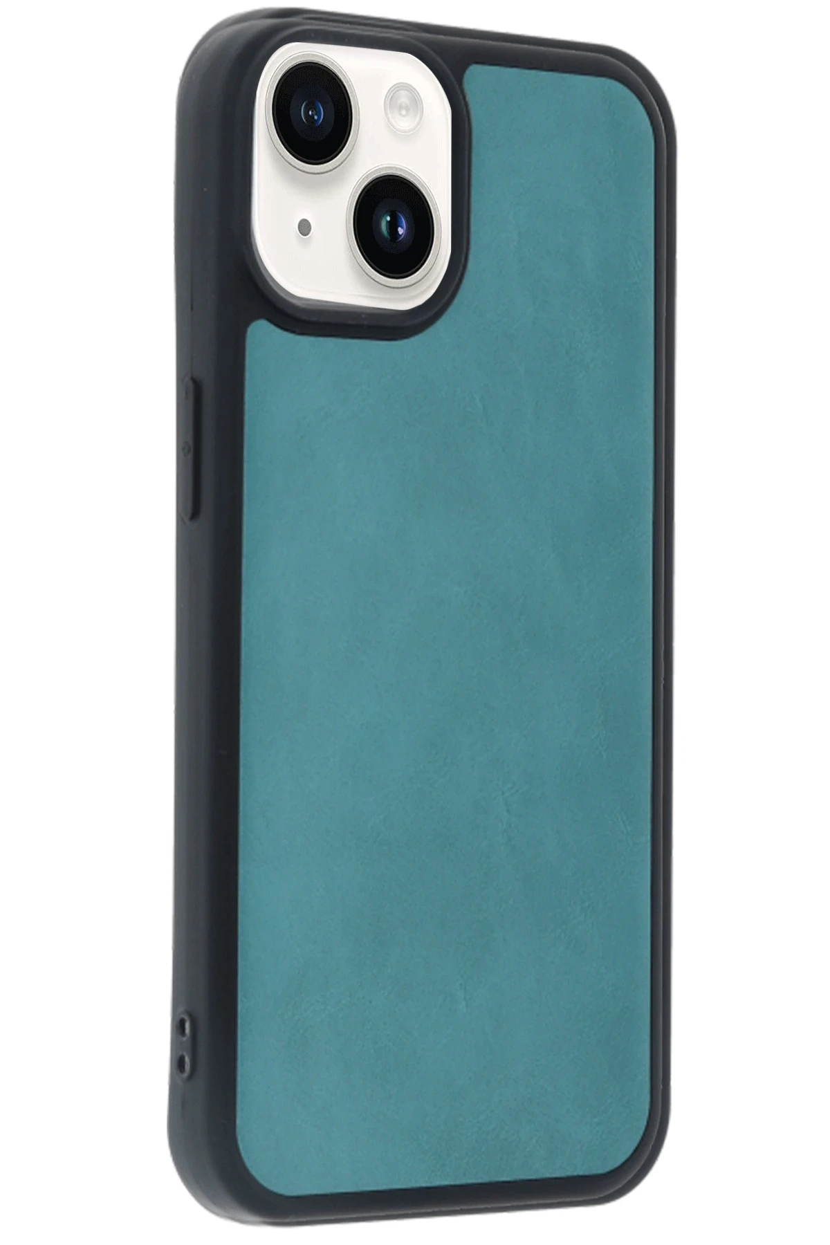 Apple iPhone 14 Uyumlu Premium Suni Deri Aras Kapak