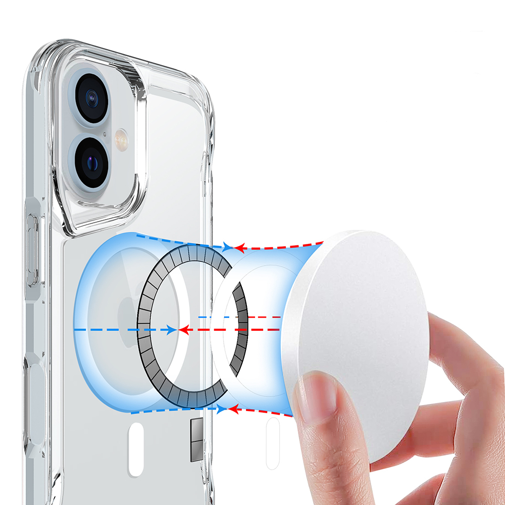 Apple iPhone 17 Uyumlu Magsafe Özellikli T-Max Kapak