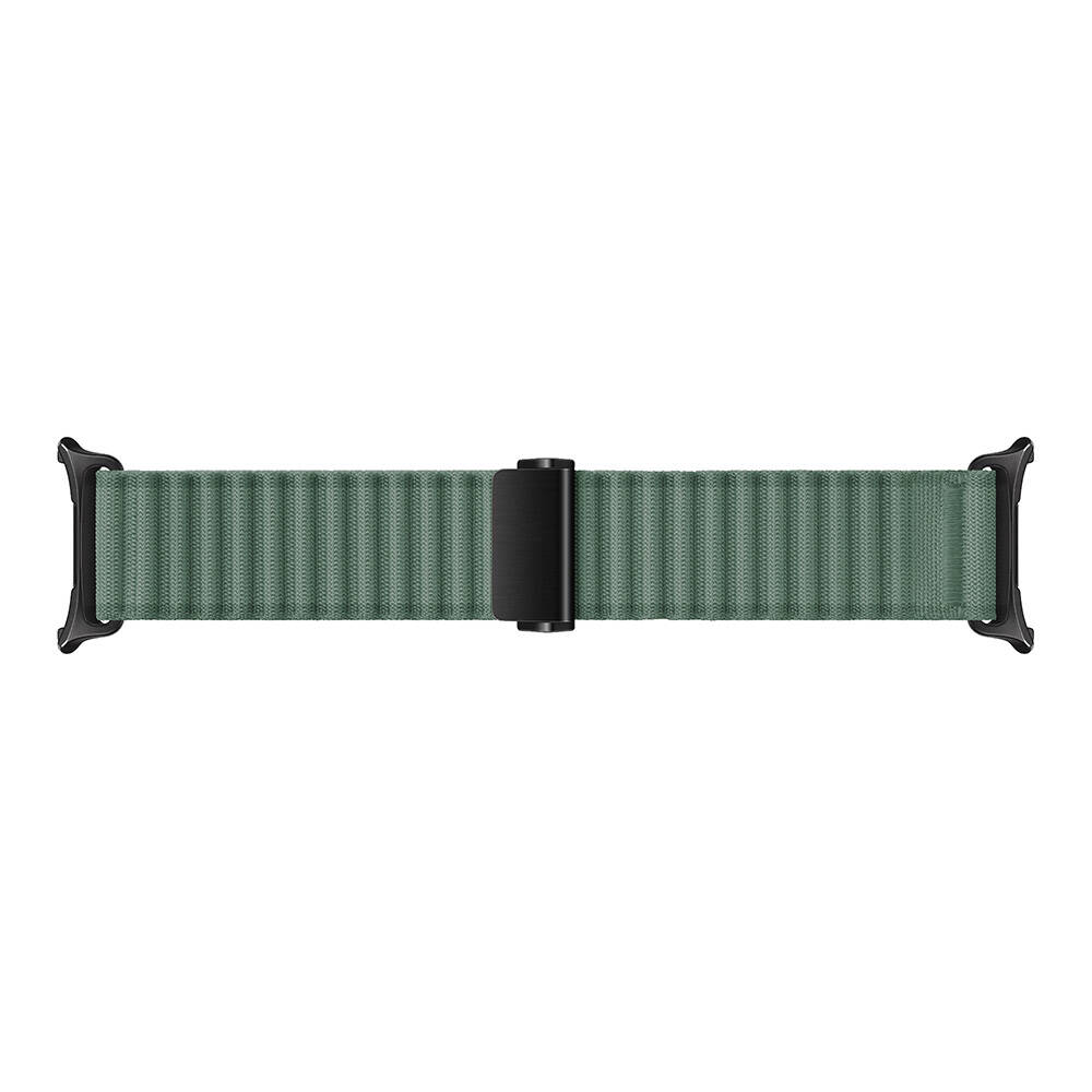 Galaxy Watch Ultra (47mm) Uyumlu Metal Tokalı Hasır Kordon-120