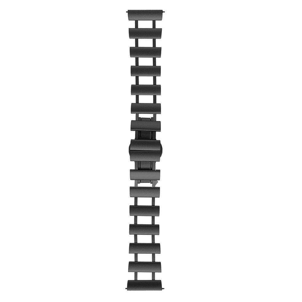 Honor Watch GS 3 (46mm) Uyumlu (22mm) Ray Tasarımlı Metal Kordon-96