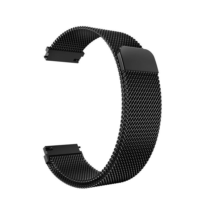 Huawei GT 5 (41mm) Uyumlu (18mm) Hasır Metal Kordon-01