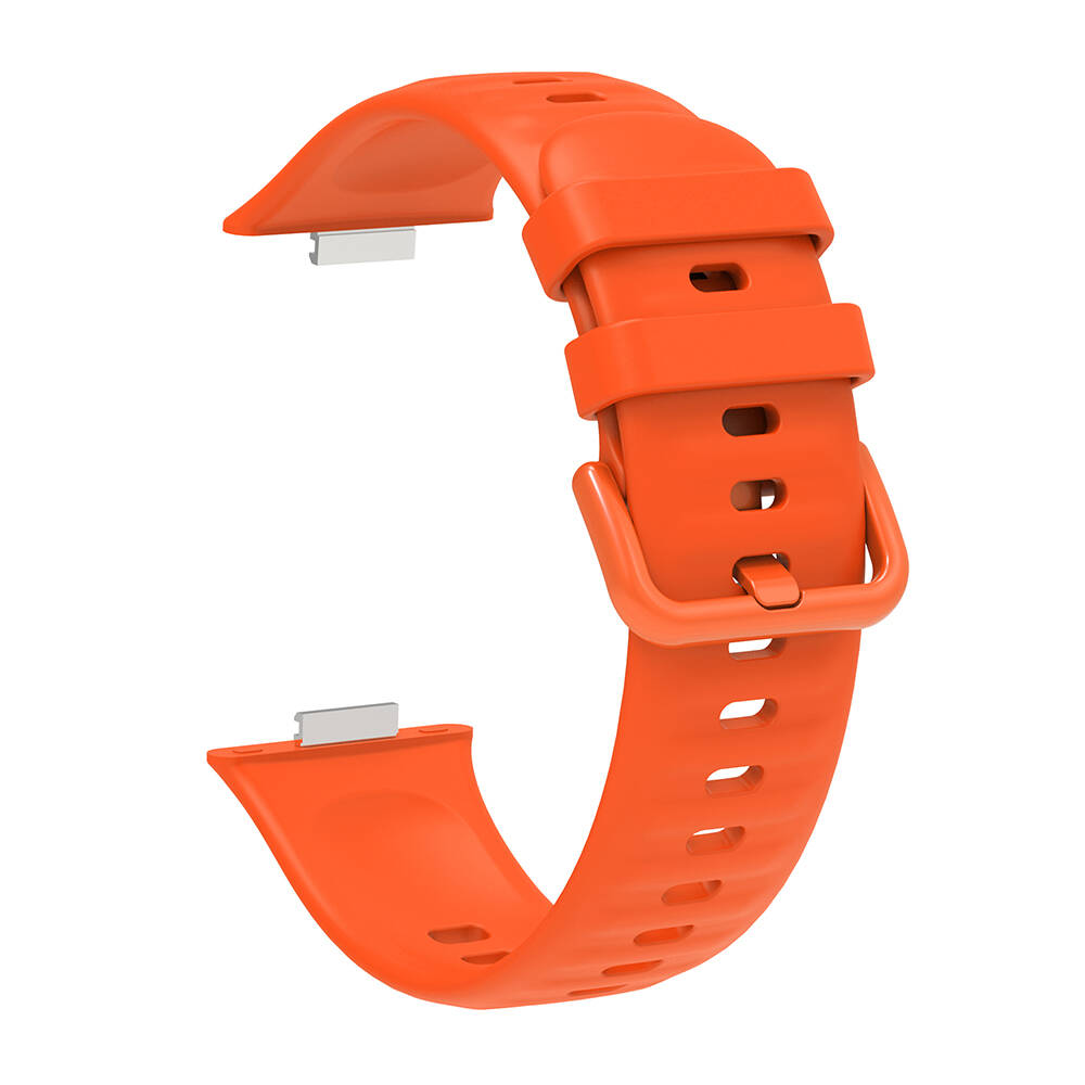 Huawei Watch Fit 3 Uyumlu Klasik Silikon Kordon