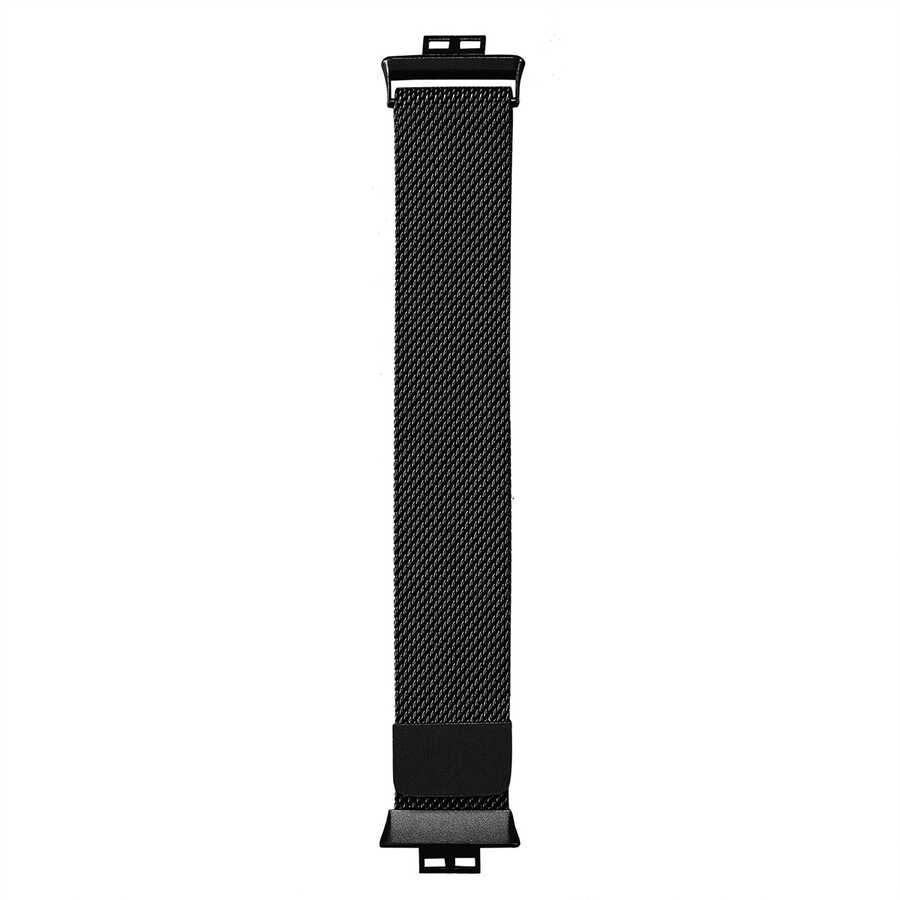 Huawei Watch Fit Uyumlu Hasır Metal Kordon-01
