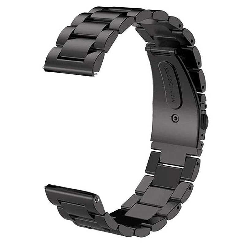 Huawei Watch GT Sport (46.5 mm) Uyumlu (22mm) Klasik Metal Kordon-04