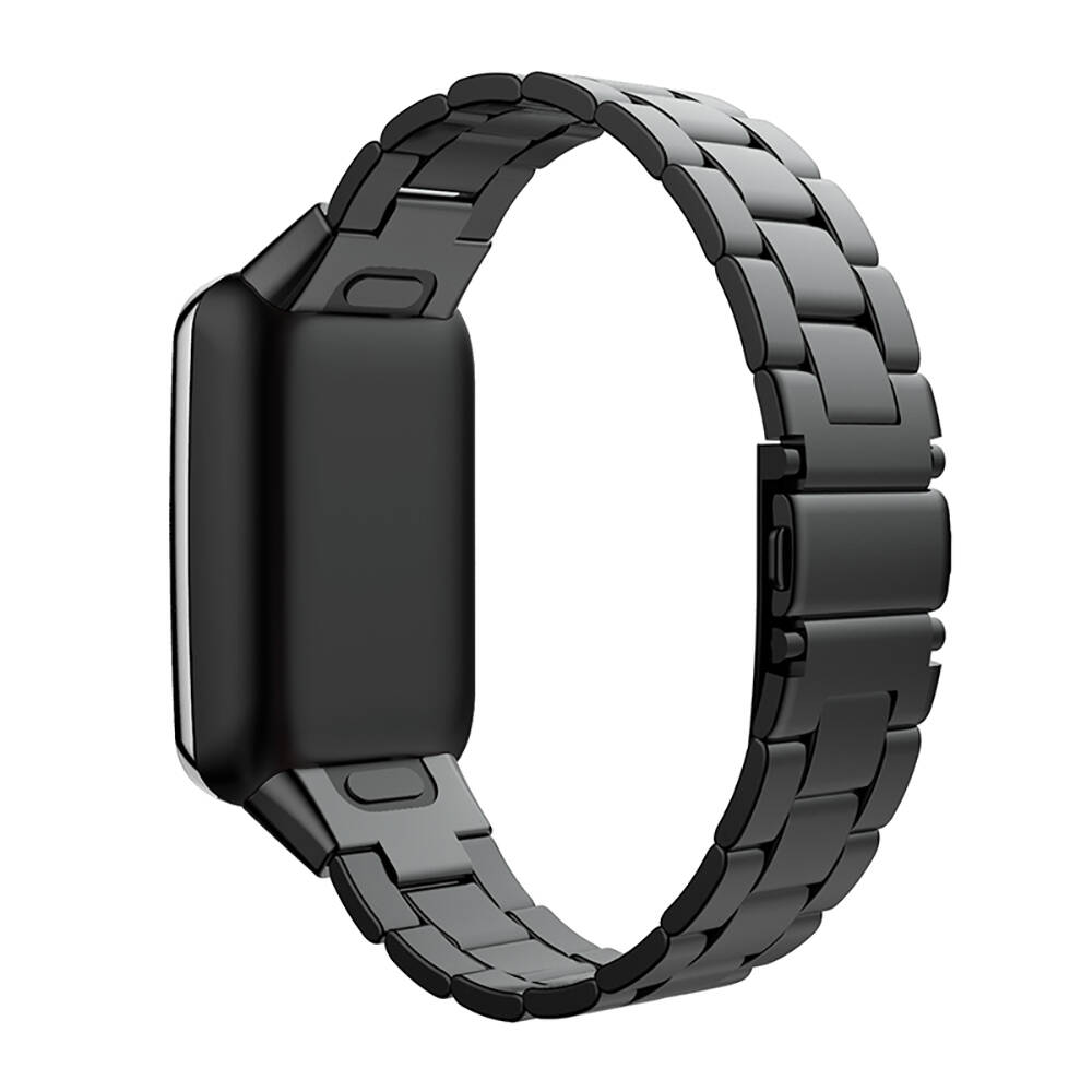 Xiaomi Mi Band 7 Pro Uyumlu Klasik Metal Kordon-04