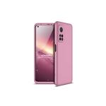 Xiaomi Mi 10t Uyumlu 3 Parçalı Ays Sert Silikon Kapak Rose Gold